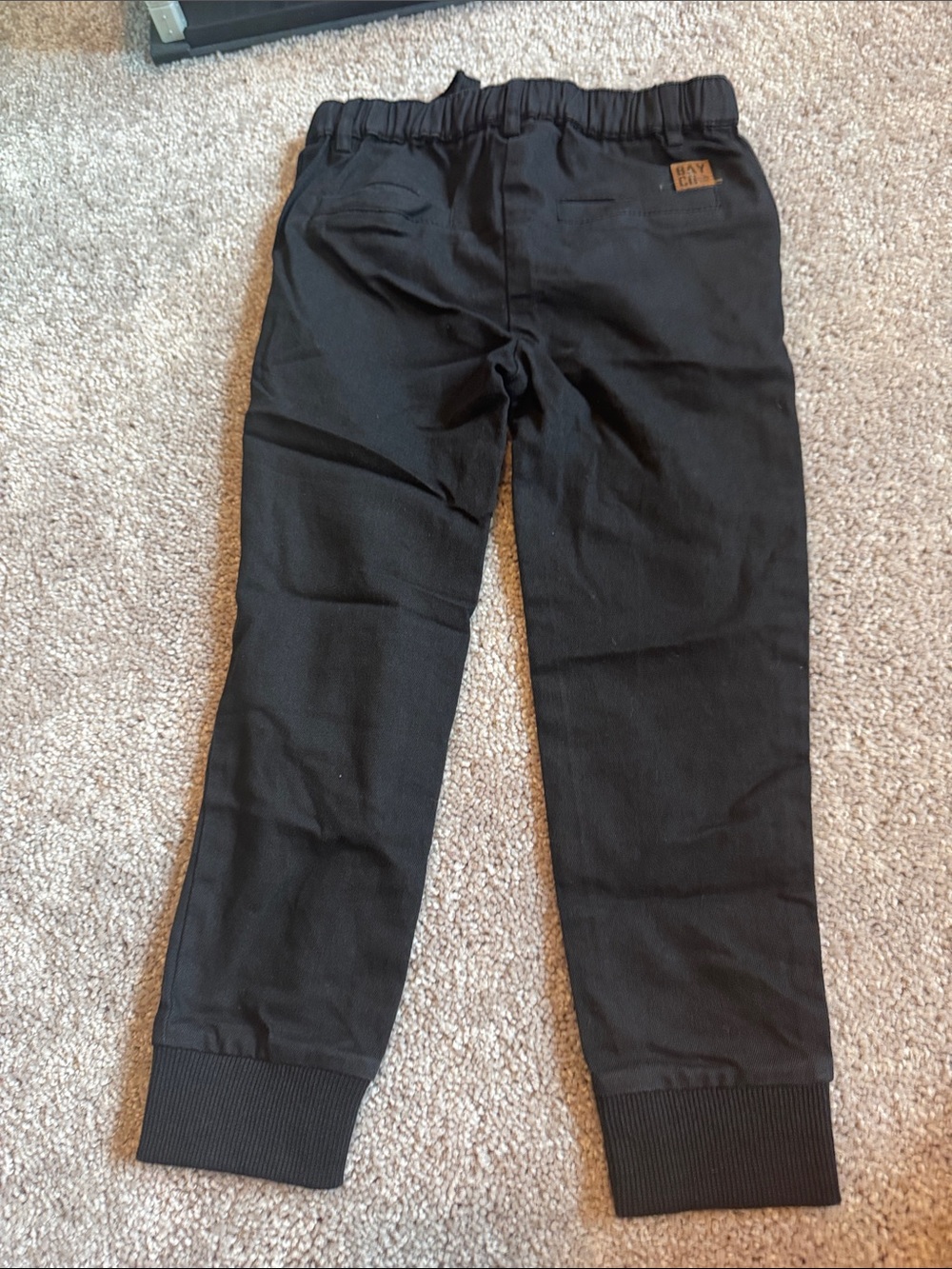 Bay co apparel kids Black Drawstring Jogger Pants - Picture 4 of 4